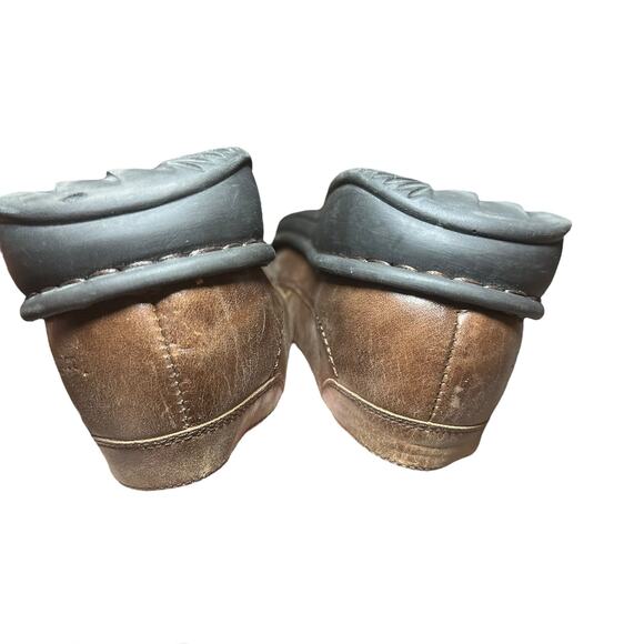 Josef Seibel Comfort loafer Sz 7.5 eu 40 Men Brown Leather Slip On sz 9 women’s - Picture 9 of 11